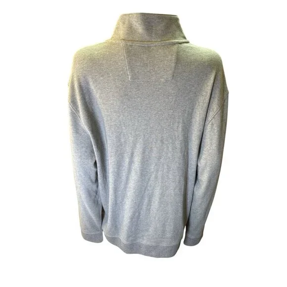 Southern Tide 1/4 Zip Pullover Sweater Cary Style #1518 Heather Grey Sailing NWT - Picture 3 of 7